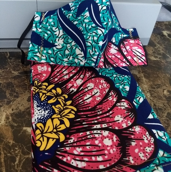 Head wrap and matching mask - Picture 3 of 3